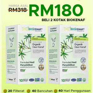 PAKEJ RAWAT - 2 KOTAK BIOKENAF